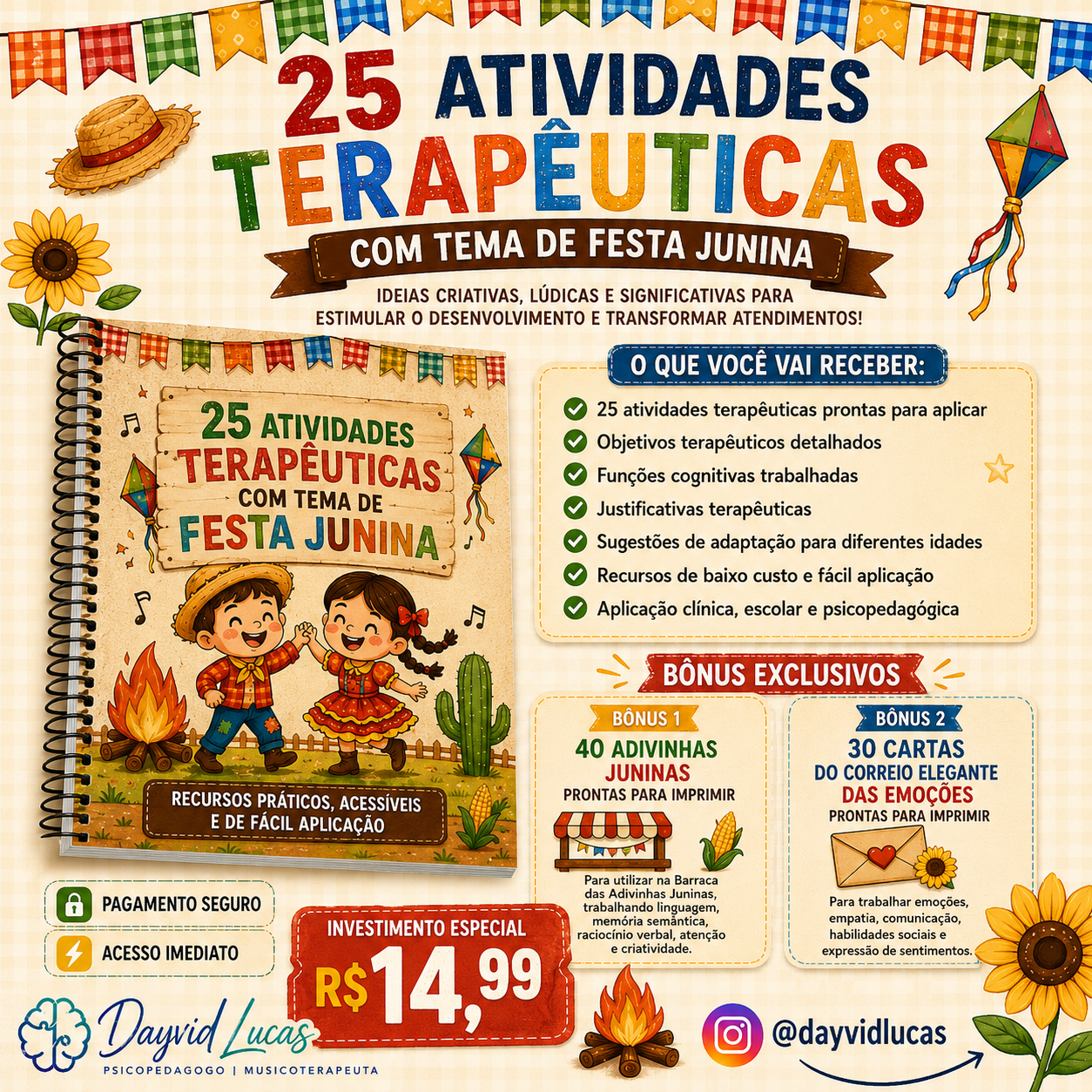 25 Atividades de Festa Junina